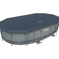 Bestway Power Steel Oval Frame Pool Set Multi