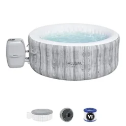 Bestway SaluSpa Fiji AirJet Inflatable Hot Tub Grey