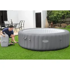 Bestway SaluSpa Grenada AirJet Inflatable Hot Tub Gray