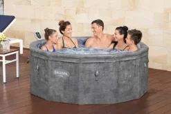 Bestway SaluSpa Paris ThermaCore UltraFit Smart Airjet Plus 6 Grey Marble