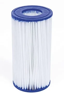 Bestway Steel Pro MAX 18′ x 48″ Round Metal Frame Above Ground Pool Set with Filter Pump, Ladder, and Cover