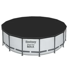 Bestway Steel Pro MAX 16ft Round Above Ground Pool Set Silver