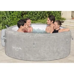 Bestway Zurich SaluSpa Inflatable Hot Tub Gray