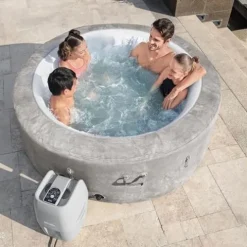 Bestway Zurich SaluSpa Inflatable Hot Tub Gray