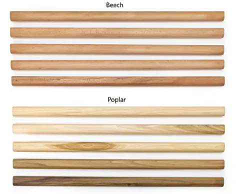 Beyond Balance Stall Bar Training Tower with Adjustable Pull-Up Dip Bar Attachment – Beech Rungs