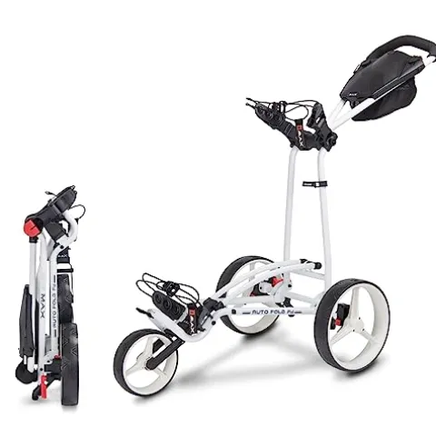 Big Max Autofold FF Push Carts White