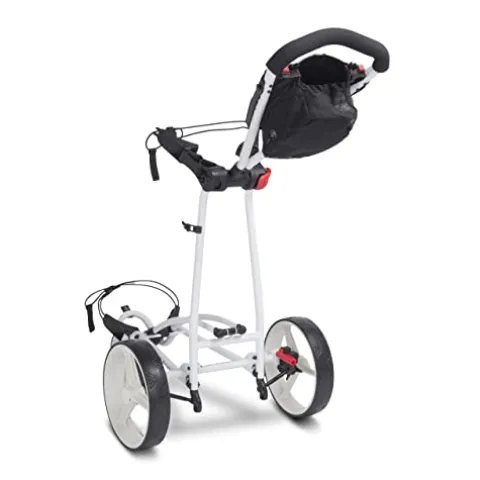 Big Max Autofold FF Push Carts White