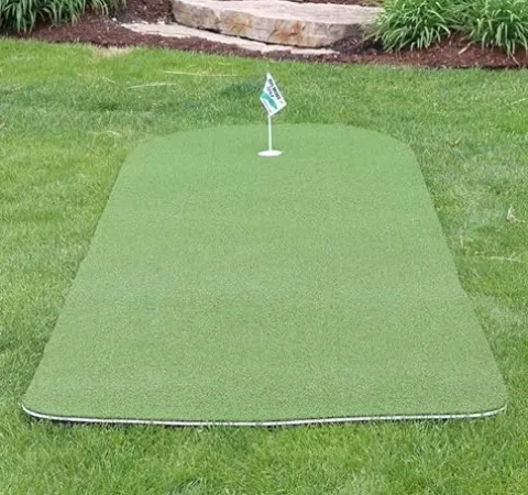 Big Moss Golf Commander V2 Indoor/Outdoor Practice Putting Chipping Green with 1 Cup Green