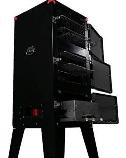 Big Wood Cooking Double Stack Smoker Charcoal