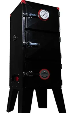 Big Wood Cooking Double Stack Smoker Charcoal
