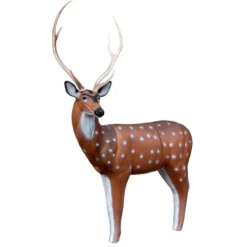 BIGSHOT Real Wild X-Ray Series Axis Deer EZ Pull Foam Archery Target Multicolor