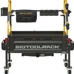 Bigtoolrack Mobile Work Station Counter-Weight and Storage Attachment Orange