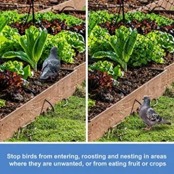 Bird-X Heavy-Duty Netting 50ft x 100ft Black