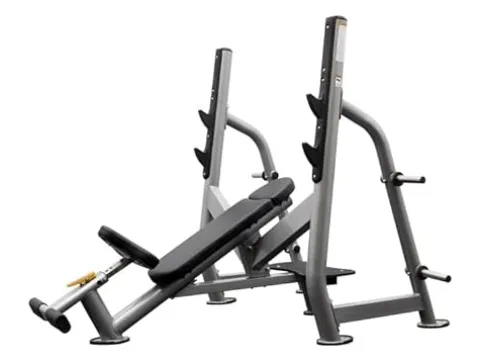 BK BodyKore CF2152 Elite Series Olympic Incline Bench Silver