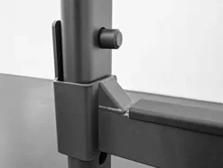 BK BodyKore Commercial Squat Cage Multi-Grip Pull Ups & Dip Bar Adjustable J Hooks G256