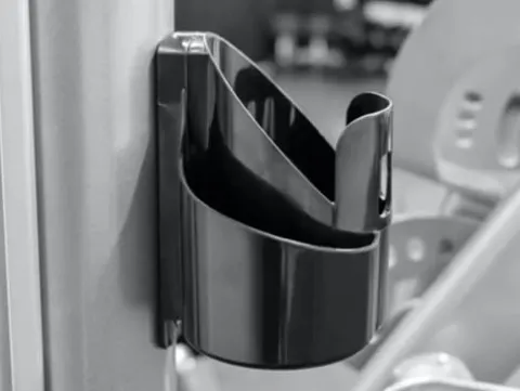 BK BodyKore Isolation Series Selectorized Rear Kick GR618 Black and Silver