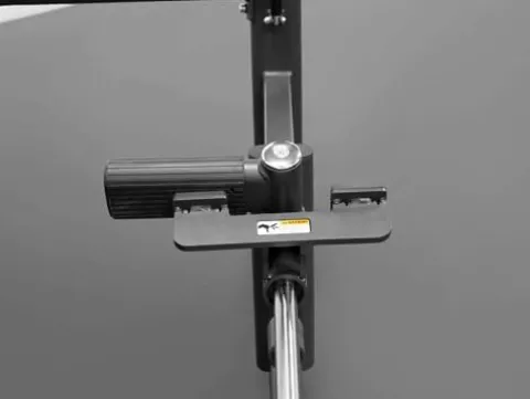 BK BodyKore Isolation Series Selectorized Rear Kick GR618 Black and Silver