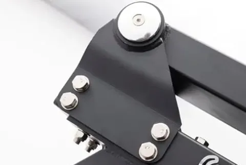 BK BodyKore Stacked Series Plate Loaded Chest Press Black Frame