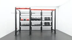 BK BodyKore Storage Rack VFCR1701D Silver Black