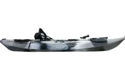 BKC Brooklyn 11.0 Single Kayak Sit On Top Fishing Kayak Grey Camo