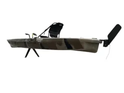 BKC Brooklyn 12.0 Single Pedal Sit-On-Top Fishing Kayak Camo