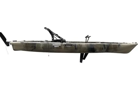 BKC Brooklyn 12.0 Single Pedal Sit-On-Top Fishing Kayak Camo