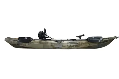 BKC Brooklyn 11.0 Single Sit On Top Fishing Kayak Camo