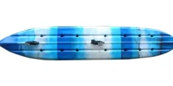 BKC Brooklyn 13.0 Tandem Modular Pedal Kayak Blue Camo