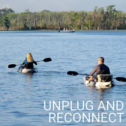 BKC FK184 9 Solo Sit-On-Top Kayak w/Premium Memory Foam Seat – Camo