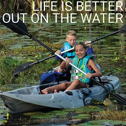 BKC FK184 9 Solo Sit-On-Top Kayak w/Premium Memory Foam Seat – Camo