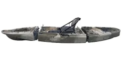 BKC MPK12 Modular Kayak Paddle & Seat Included Green Camo Multiple