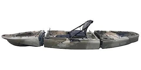BKC MPK12 Modular Kayak Paddle & Seat Included Green Camo Multiple