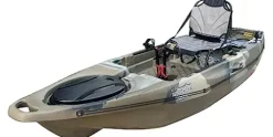 BKC PK10 Pedal Fishing Kayak – Paddle & Seat Included – Multiple