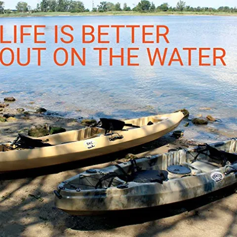 BKC TK219 Tandem Fishing Kayak Camo
