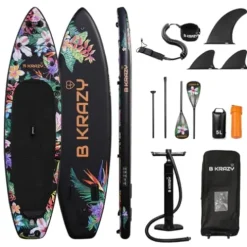Bkrazy High-End Inflatable Paddle Board Complete Package Aloha
