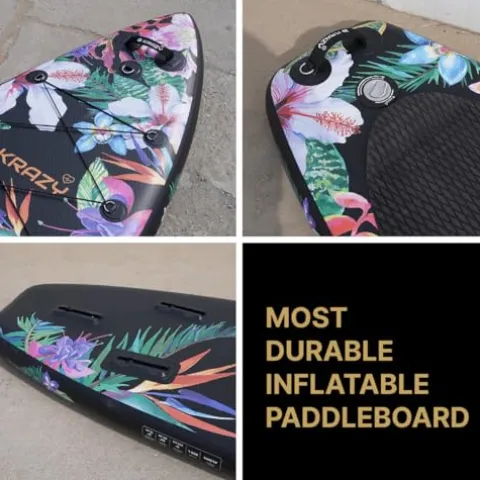 Bkrazy High-End Inflatable Paddle Board Complete Package Aloha