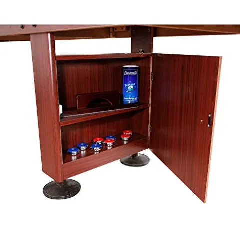 Blue Wave 9′ Shuffleboard – Dark Cherry