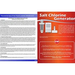 Blue Wave Endurachlor Salt Chlorine Generator 25,000-Gal Pool