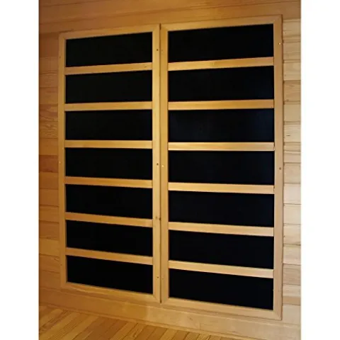 Blue Wave Heatwave 6-Person Cedar Sauna with Carbon Heaters