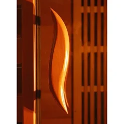 Blue Wave Heatwave 6-Person Cedar Sauna with Carbon Heaters