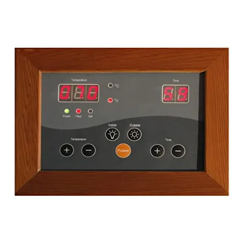 Blue Wave Heatwave 6-Person Cedar Sauna with Carbon Heaters