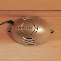 Blue Wave HEATWAVE Radiant Saunas 2-Person Hemlock Infrared Sauna Brown