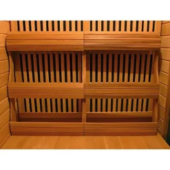 Blue Wave HeatWave SA1318 Klondike 4 Person Cedar Infrared Sauna Bronze