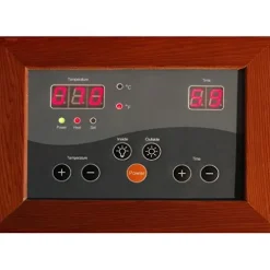 Blue Wave HeatWave SA1318 Klondike 4 Person Cedar Infrared Sauna Bronze