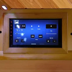 Blue Wave Radiant Saunas BSA1315 Cedar Elite 3-4 Person Infrared Sauna Wood