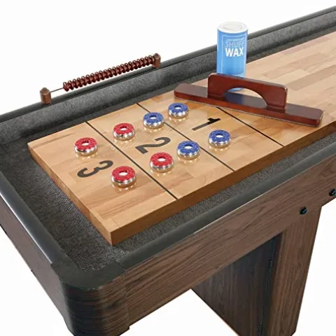 Blue Wave Shuffleboard – Walnut