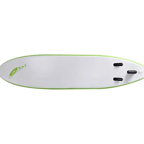 Blue Wave Sports Manta Ray Inflatable Paddleboard 12-Foot Green/White