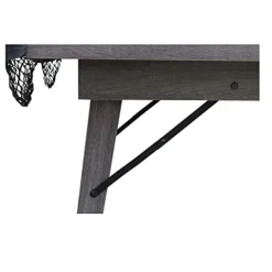 Blue Wave Sports Pendleton 6-ft Portable Pool Table – Driftwood Finish Burgundy