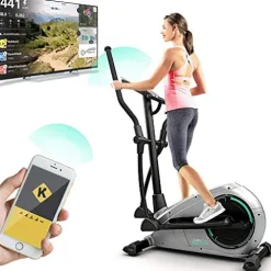 Bluefin Fitness CURV 2.0 Elliptical Cross Trainer Black