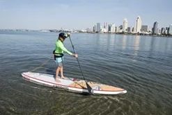 Boardworks Great Bear Touring Stand Up Paddleboard Bamboo/Red/White